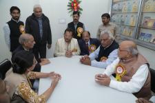Hon`ble Minister with ASPEUS Authorities