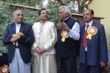 Hon`ble Minister with president, Director & Gen. Sec. of ASPEUS