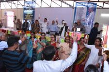 Candle March in Conference Hall