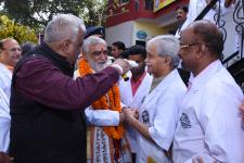 Aswani Kumar Choubey ji with Banglore Team