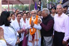 Aswani Kumar Choubey ji with Prayagraj Team