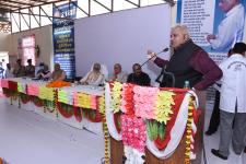 President Shri J P Agrawal ji Adressing